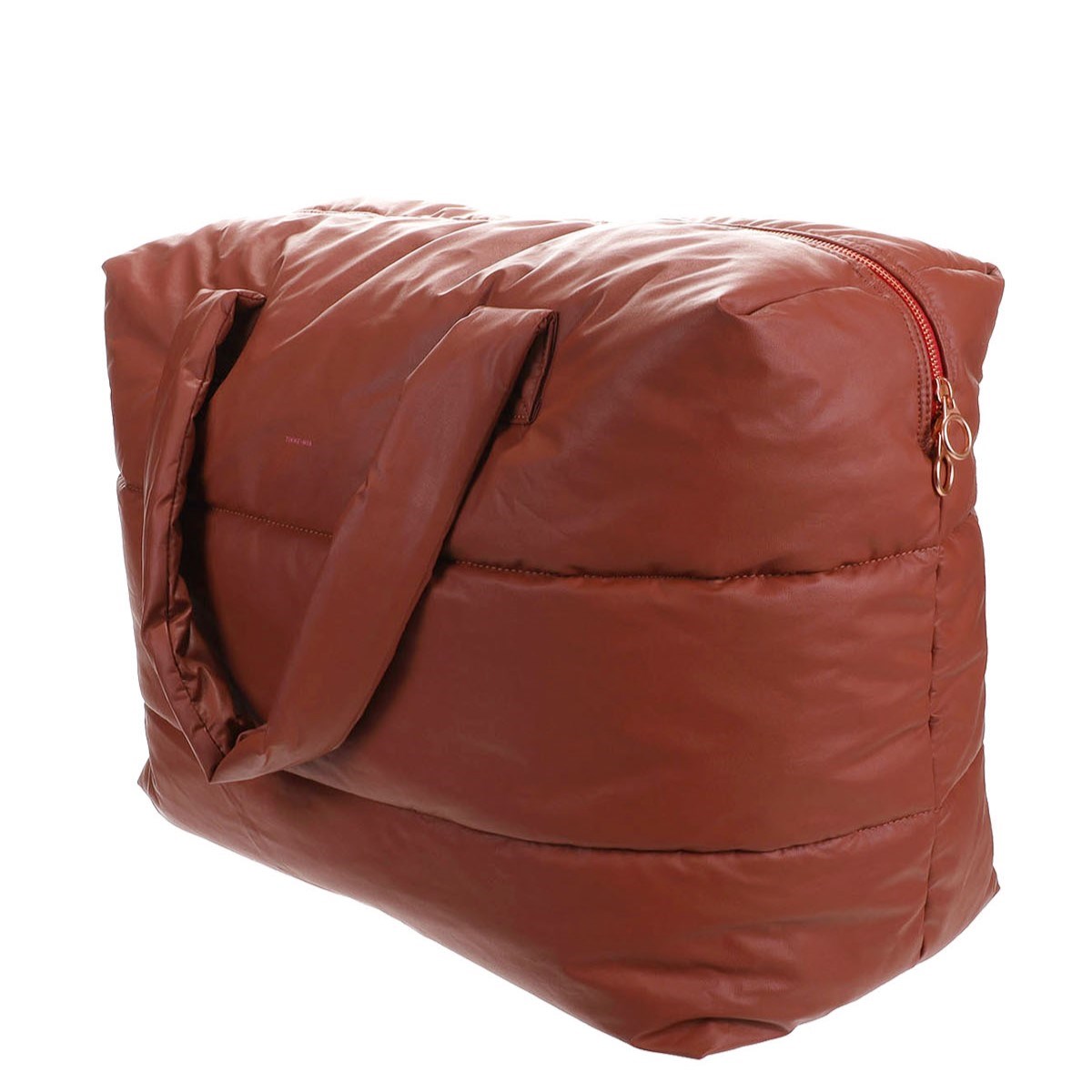 Velká prošívaná taška Tinne + Mia CAMILL red wood_1