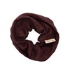 Lněná gumička do vlasů Monk & Anna mahogany_0