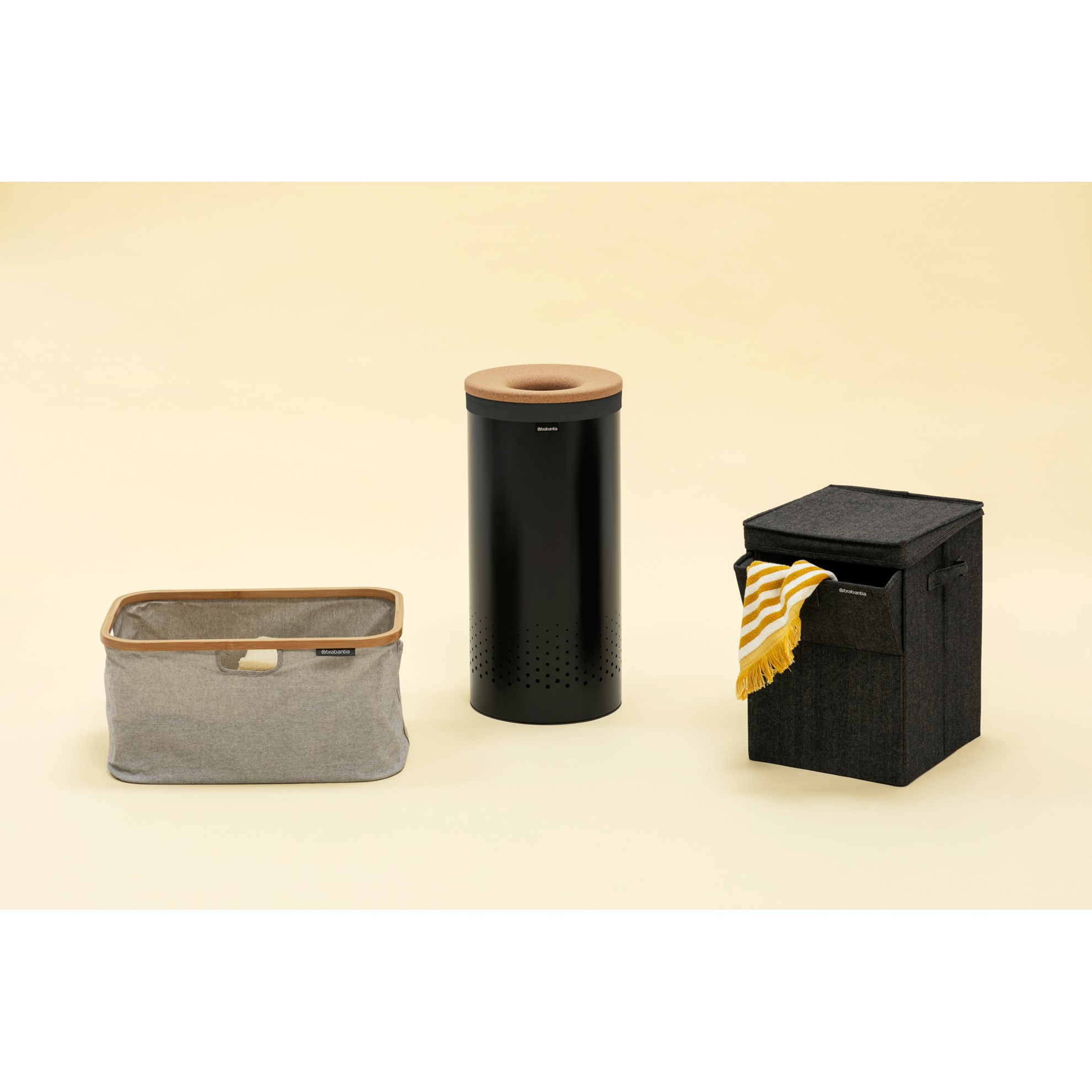 Koš/taška na prádlo Brabantia 55l černý_3