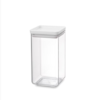 Plastová dóza Brabantia SQUARE 1,6l světle šedá_7