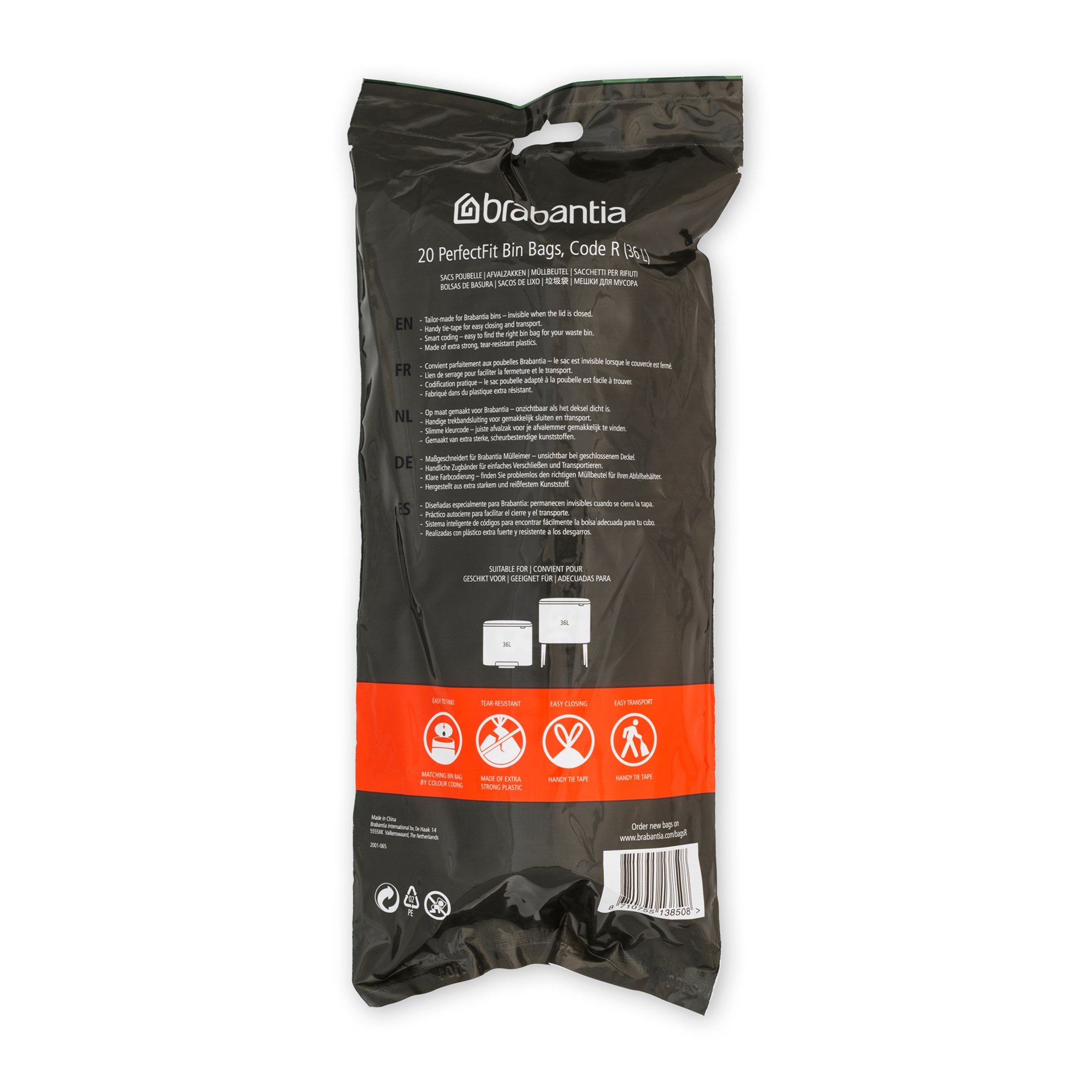 Odpadkové pytle Brabantia PERFECTFIT "R" 36l 20ks/bal_3