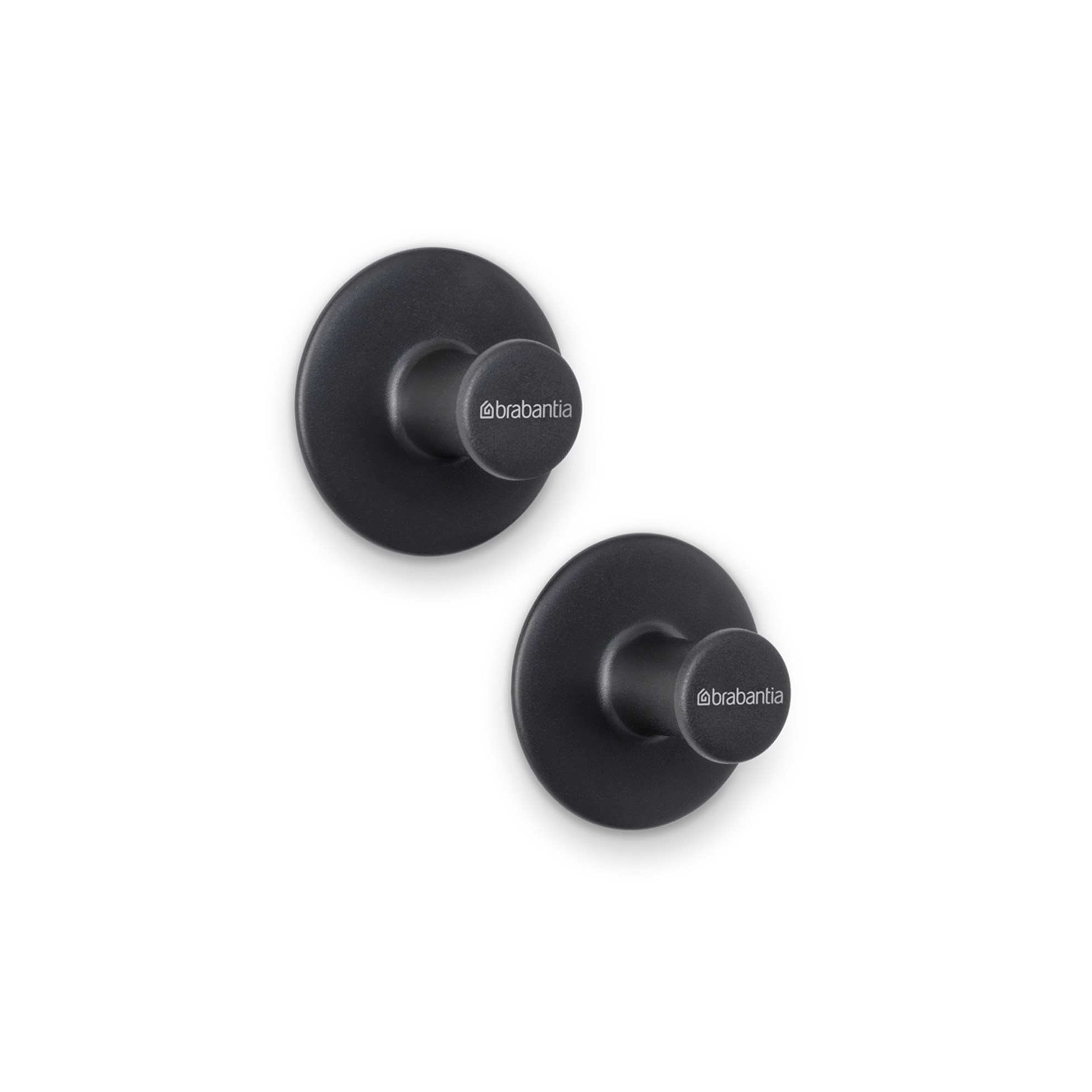 Nástěnné háčky Brabantia RENEW SET/2ks tmavě šedé_5