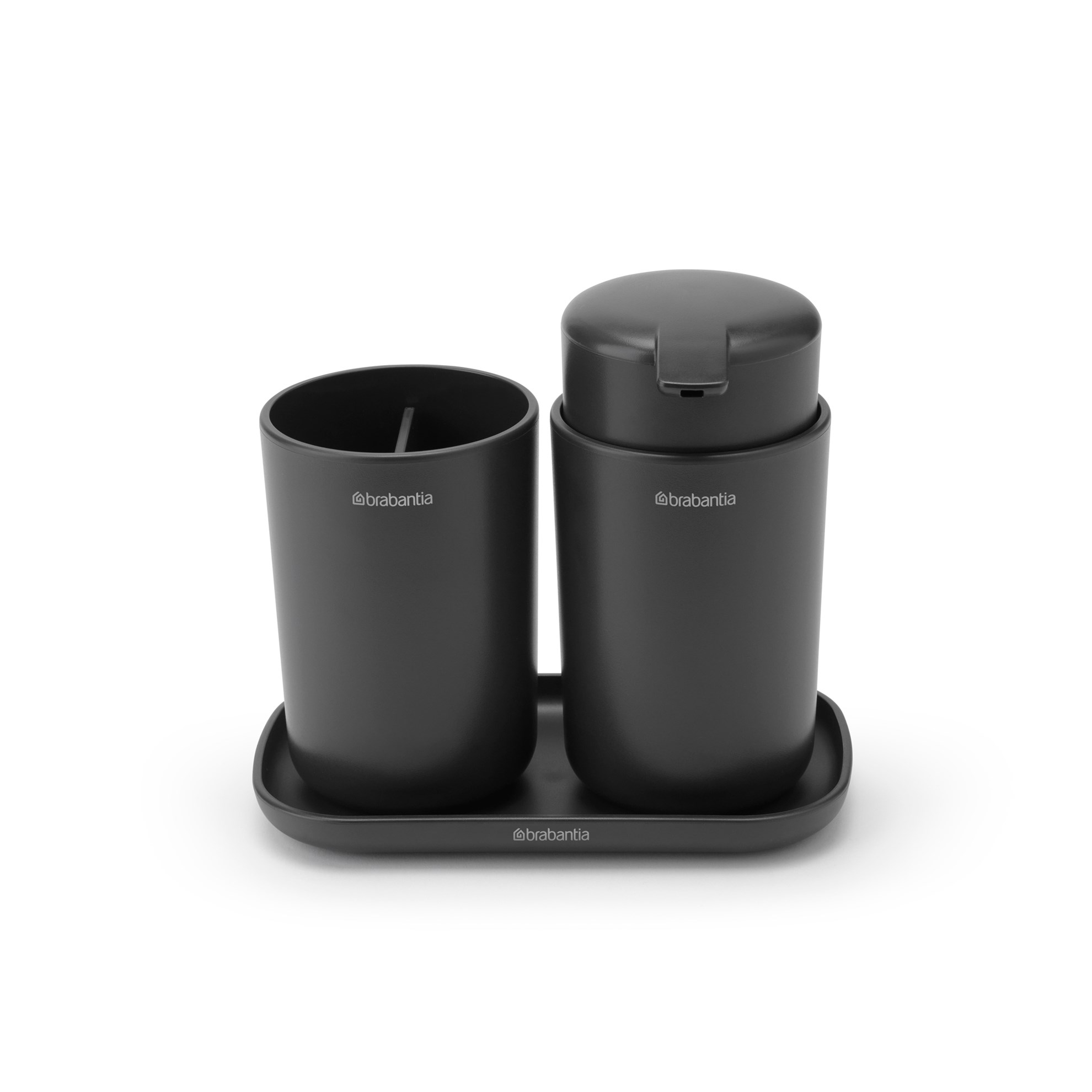 Koupelnová sada Brabantia RENEW SET/3ks tmavě šedá_2