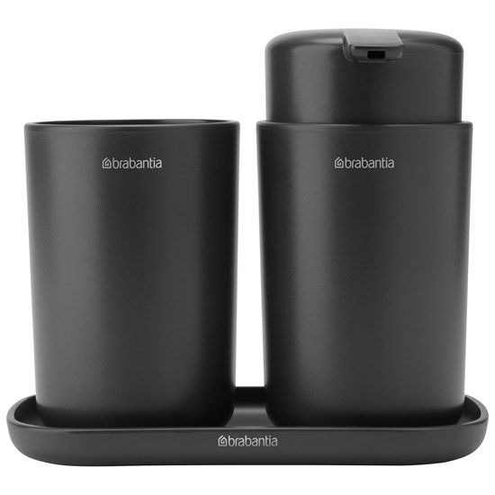 Koupelnová sada Brabantia RENEW SET/3ks tmavě šedá_12