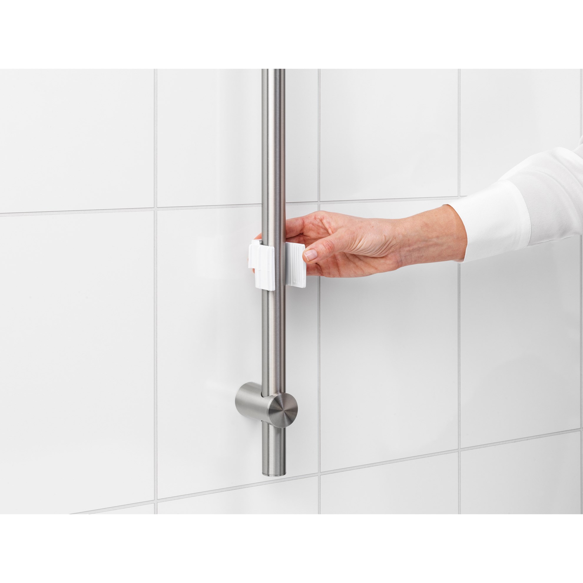 Sprchový držák/organizér Brabantia 24x13cm bílý_11