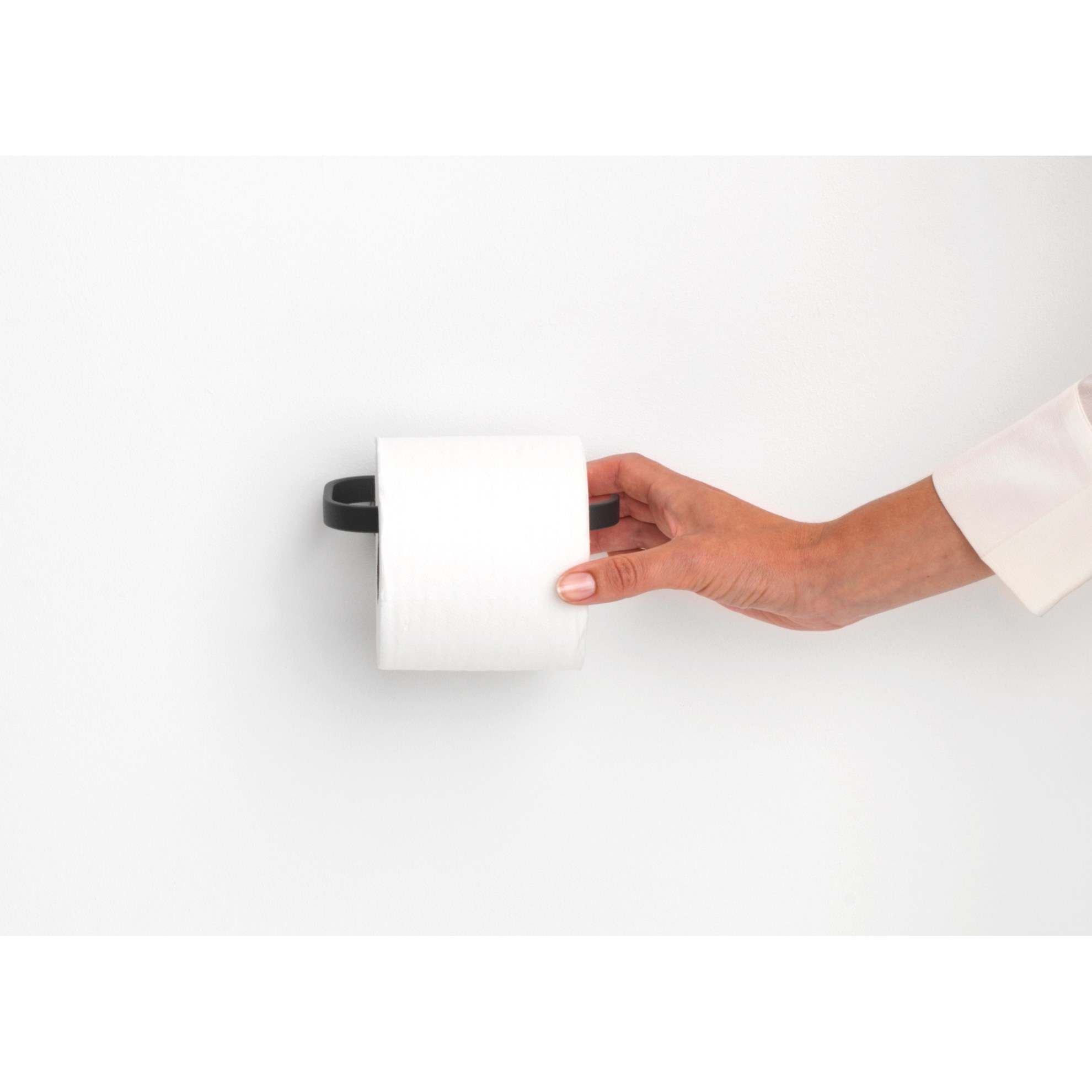 Držák na toaletní papír Brabantia MINDSET D.14cm tmavě šedý_4