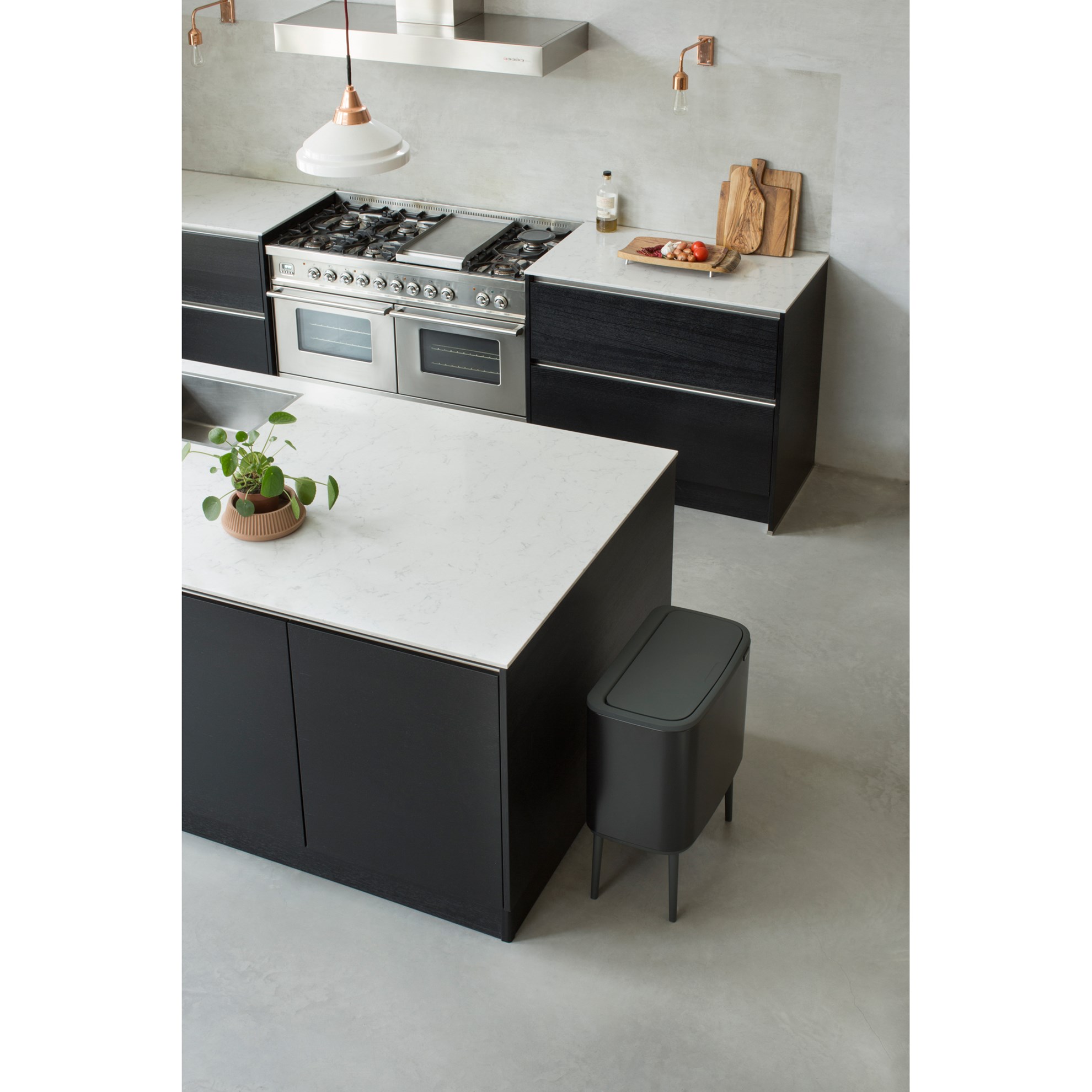 Odpadkový koš Brabantia BO TOUCH 36l černý_4