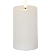 LED svíčka FLAMME FLOW V.15cm bílá_0