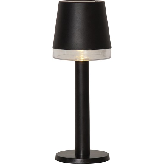 LED solární lampa PARVUS V.21cm černá_0