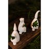 Vánoční keramické figurky LUCIA SET/3ks V.11cm bílé_1
