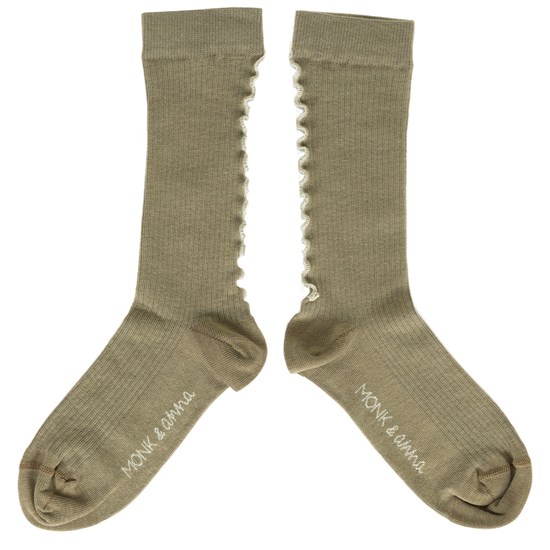 Ponožky Monk & Anna RUFFLED 39-41 peridot_0