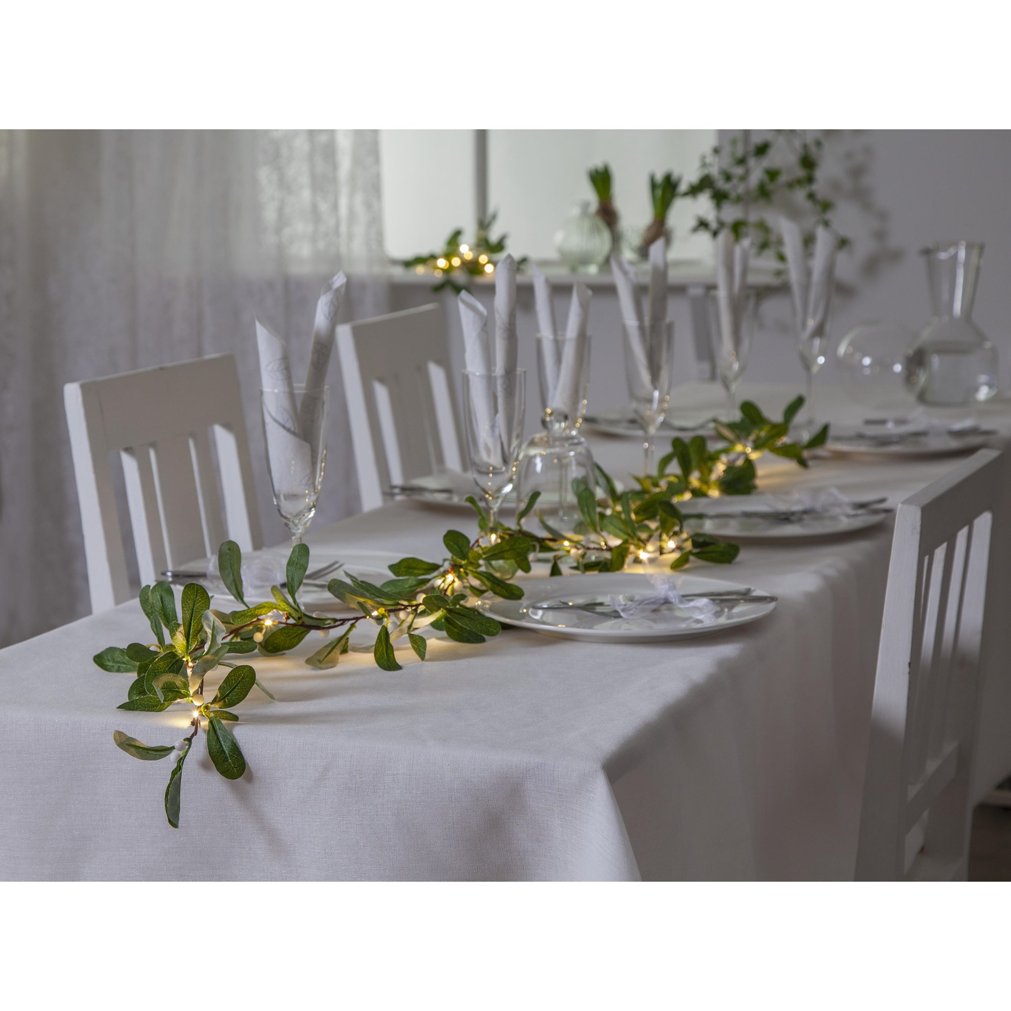 LED světelná girlanda  MISTEL 20xLED D.1,8m zelená_1