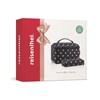 Kosmetický kufřík Beautycase set/2ks metallic dots blue_2