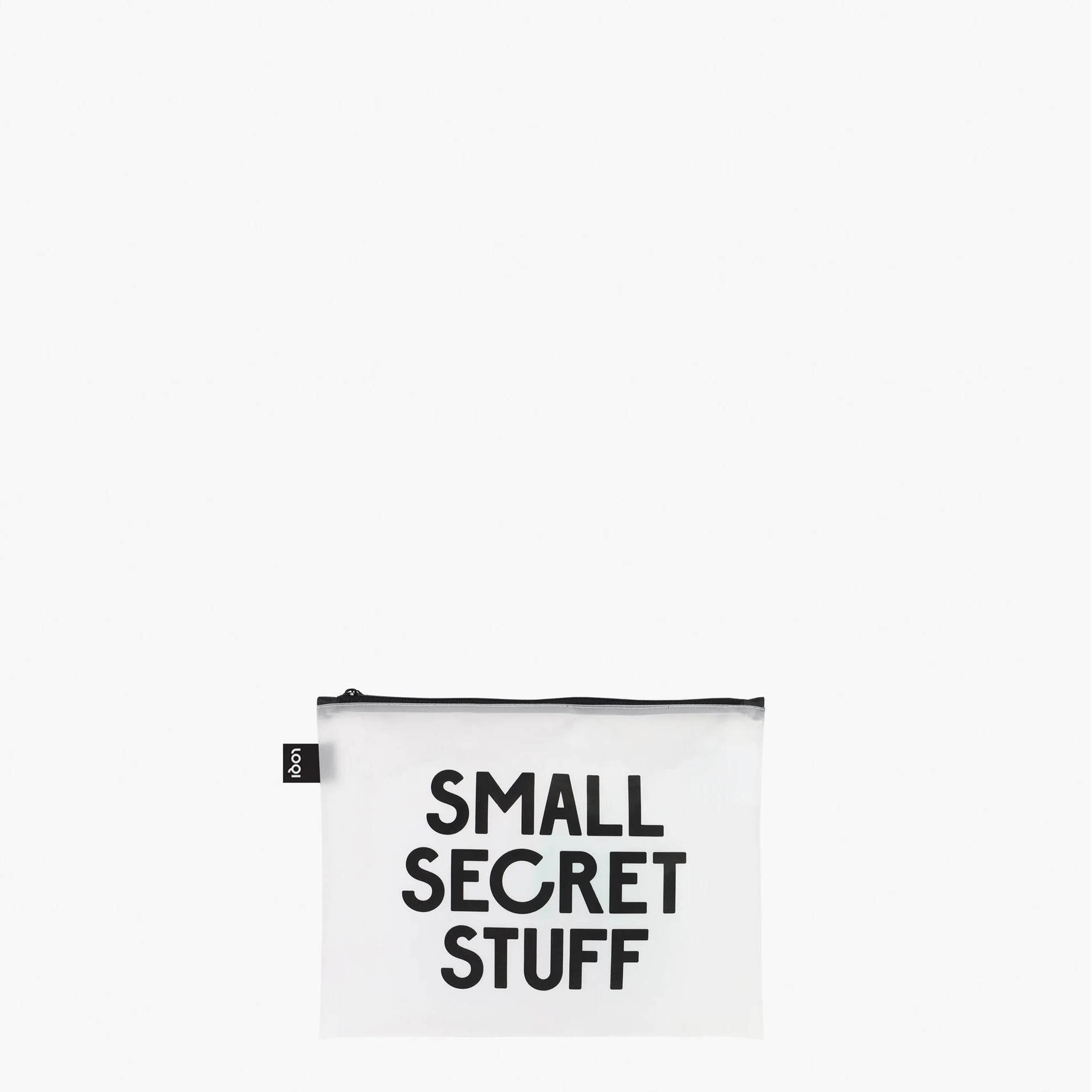 LOQI cestovní pouzdra na zip - Fashion - TRANSPARENT Secret and Classified_2