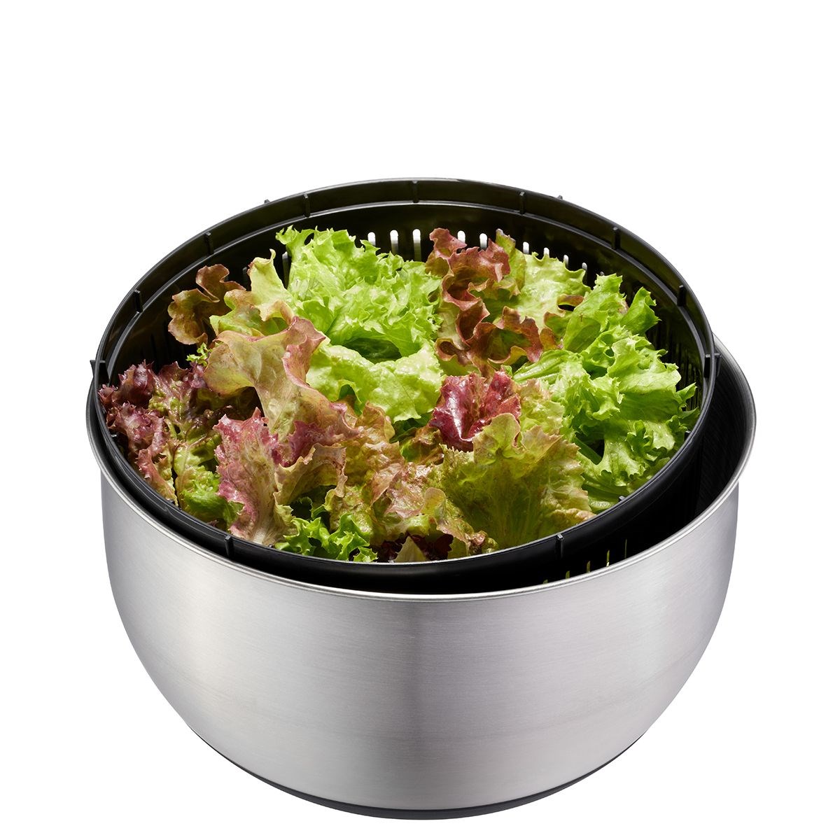 Odstředivka na salát Gefu PULLIT nerezová 4,5l_1