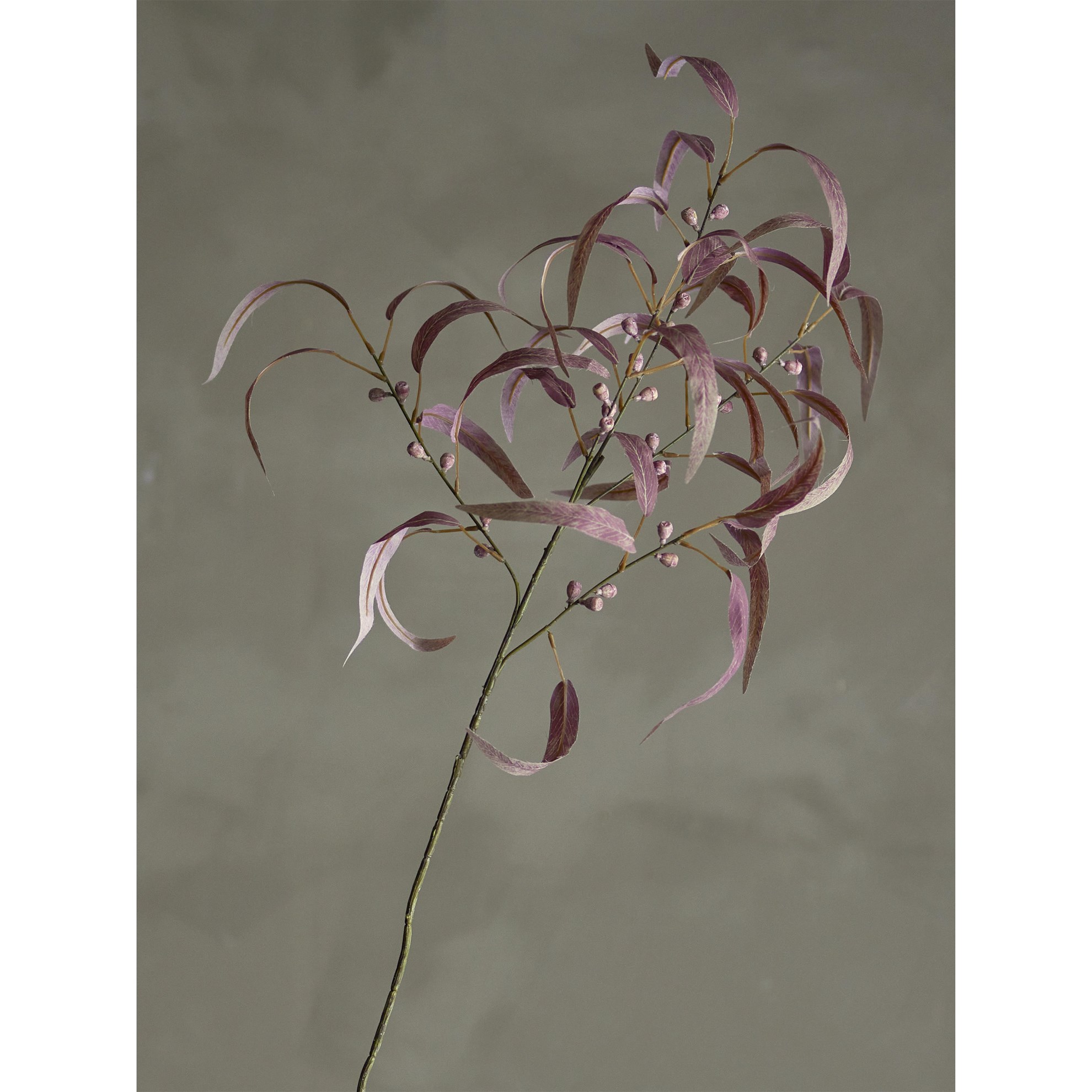 Umělá dekorace EUKALYPTUS V.100cm červený_0