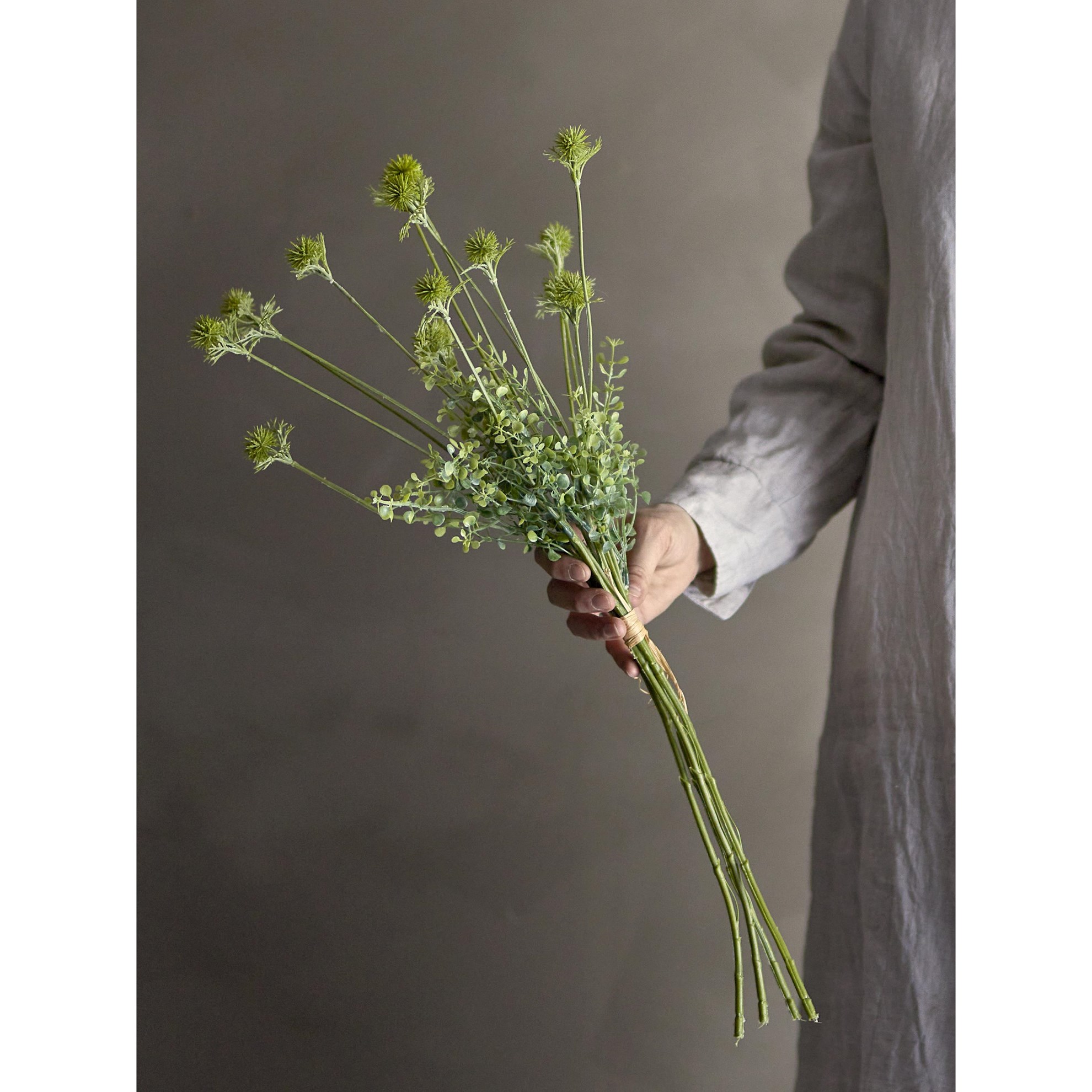 Umělá dekorace WILDFLOWER V.58cm zelená_0