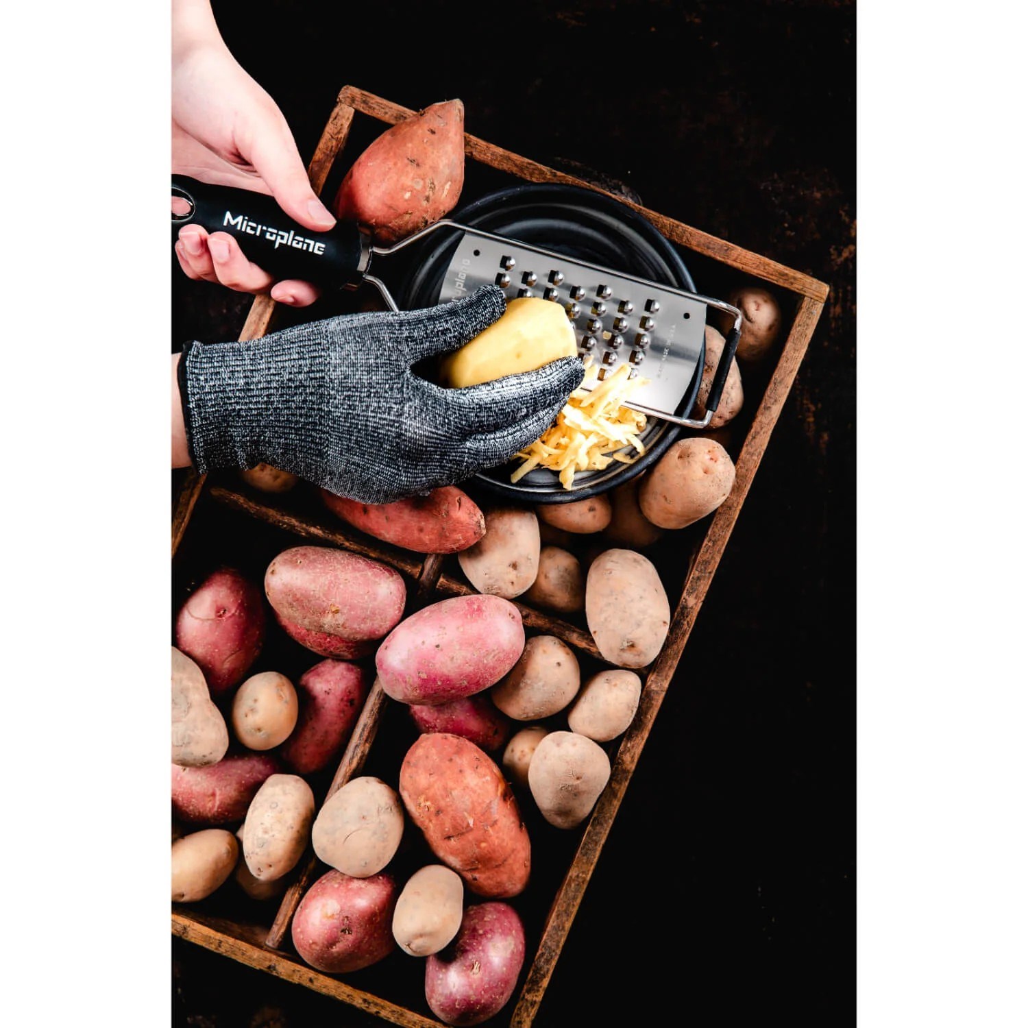 Rukavice Microplane na ochranu proti pořezání_0