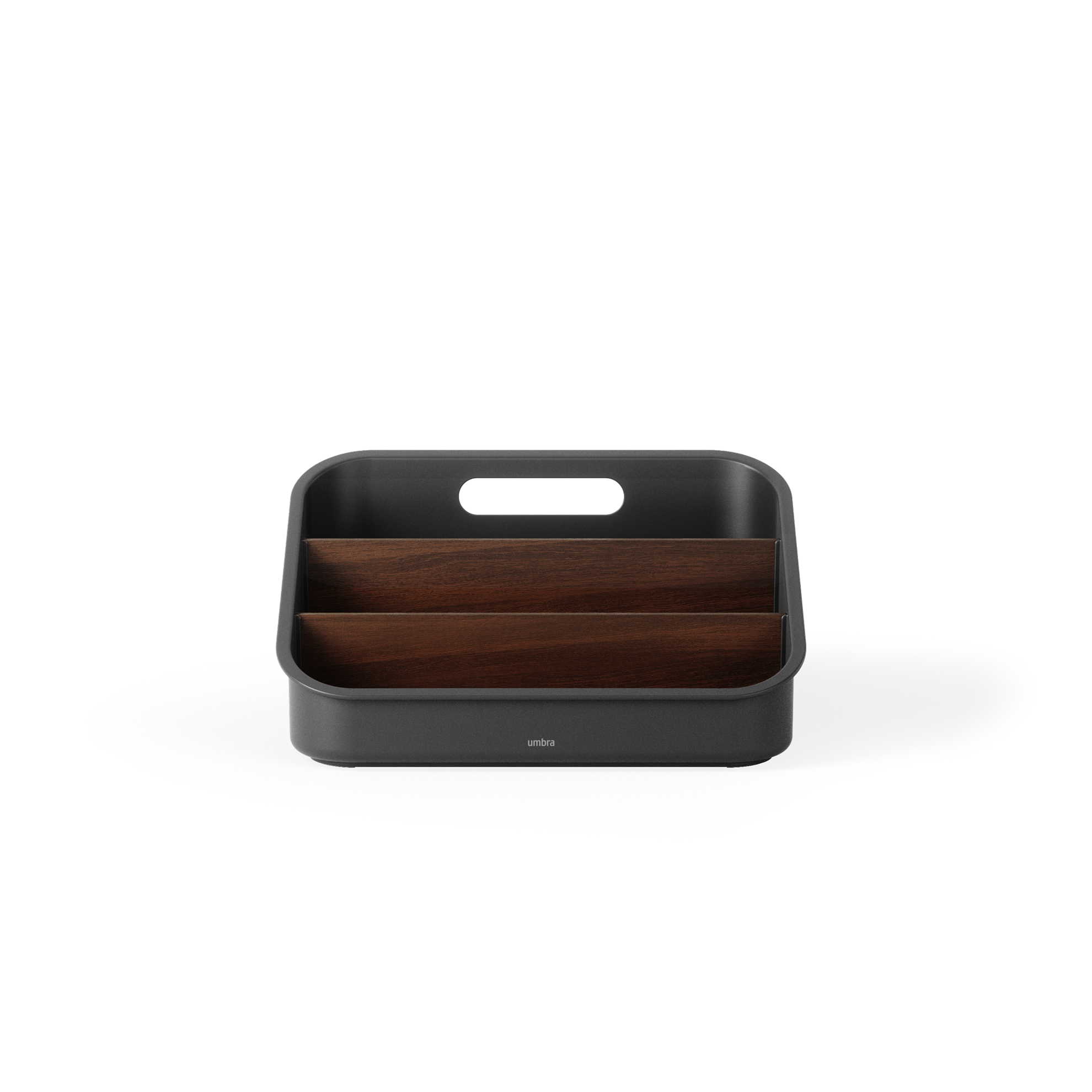 Organizér Umbra BELLWOOD odnímatelné přepážky 26x20x13 cm černý/ořech_4