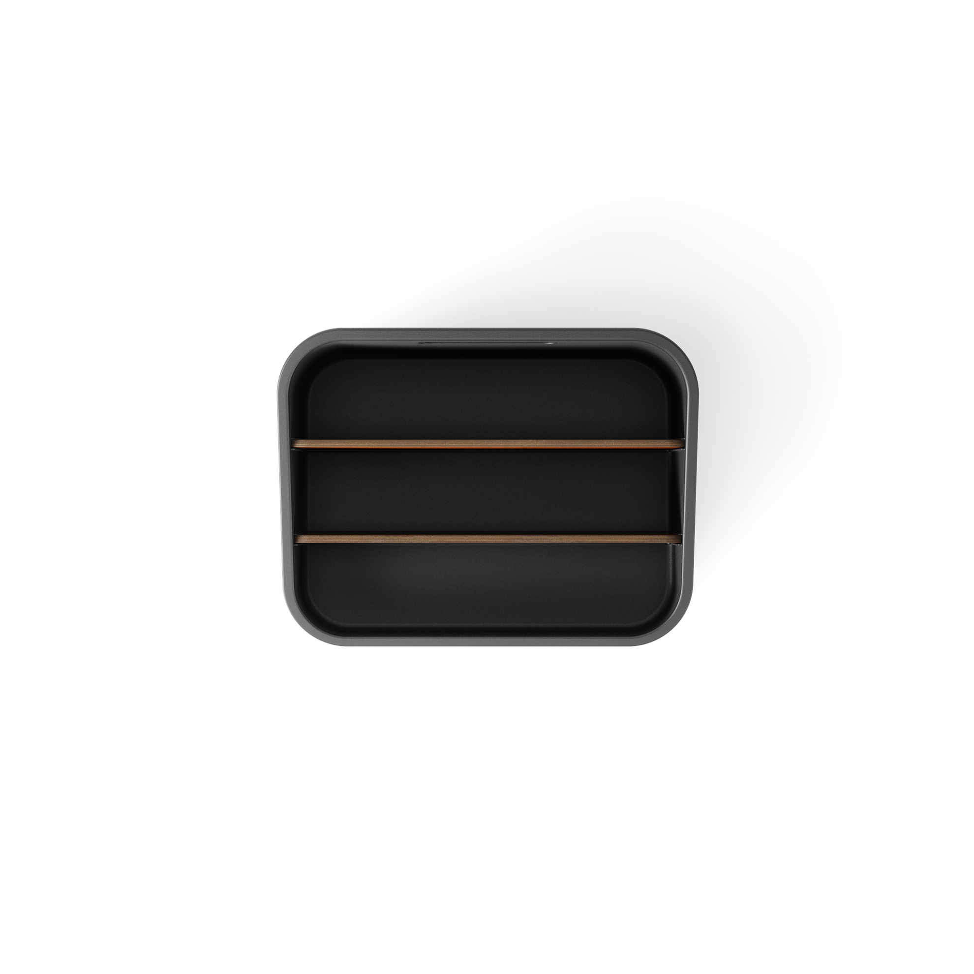 Organizér Umbra BELLWOOD odnímatelné přepážky 26x20x13 cm černý/ořech_5