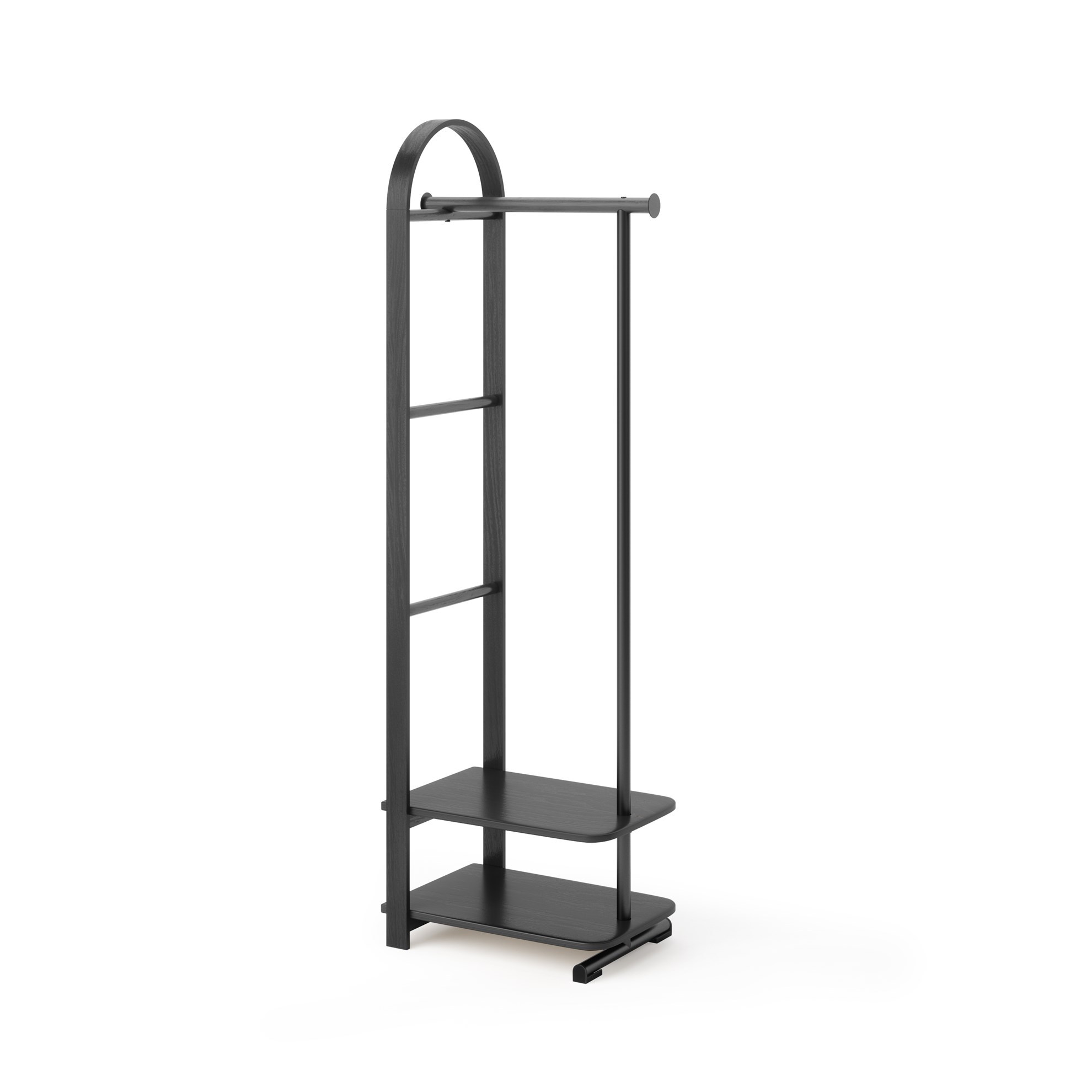 Stojan/věšák s policemi na oděvy Umbra BELLWOOD V.167 cm černý_0