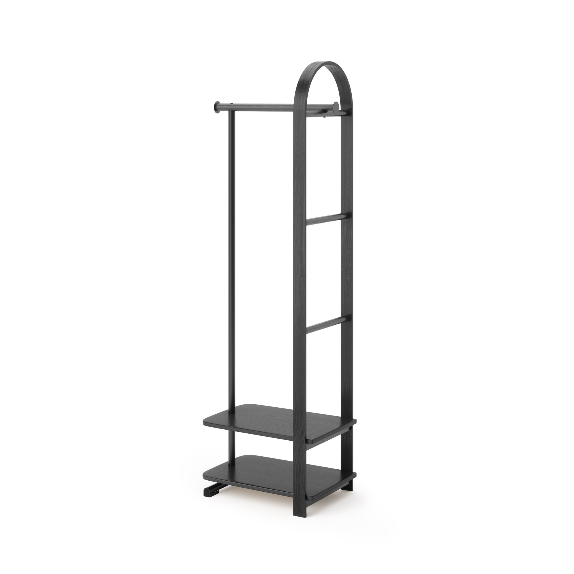 Stojan/věšák s policemi na oděvy Umbra BELLWOOD V.167 cm černý_2
