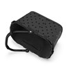 Nákupní košík Reisenthel Carrybag  XS frame glossy dots black_1