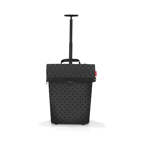 Taška na kolečkách Reisenthel Trolley M frame glossy dots black_1