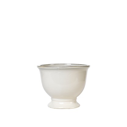 Květináč Broste ANNABELLA V.19cm krémová_0