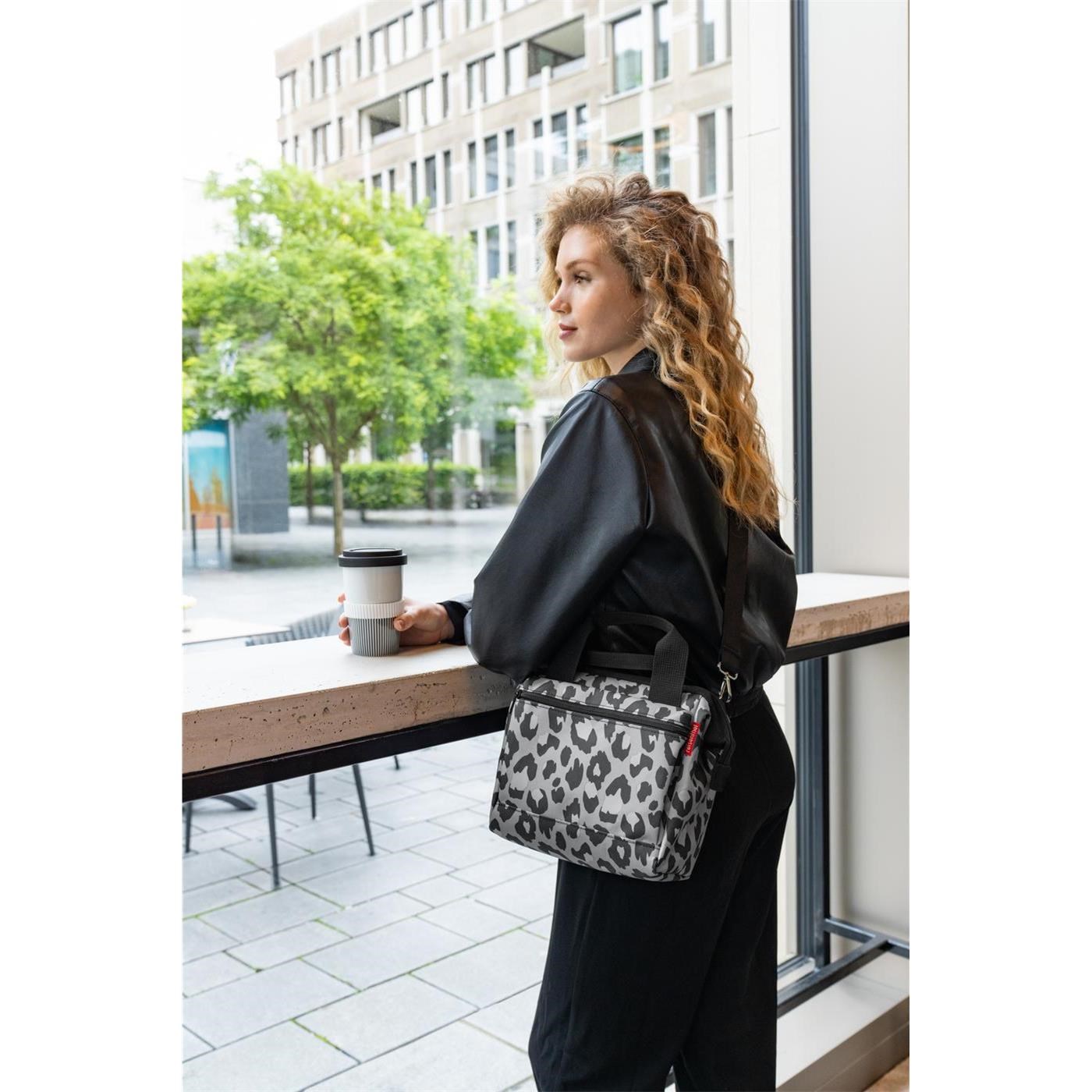 Taška přes rameno Reisenthel Allrounder Cross leo nero_3