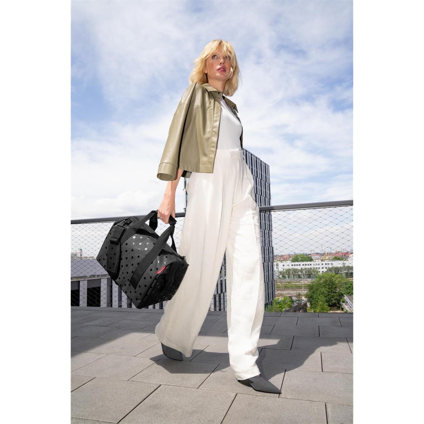 Cestovní taška Reisenthel Allrounder M glossy dots black_2