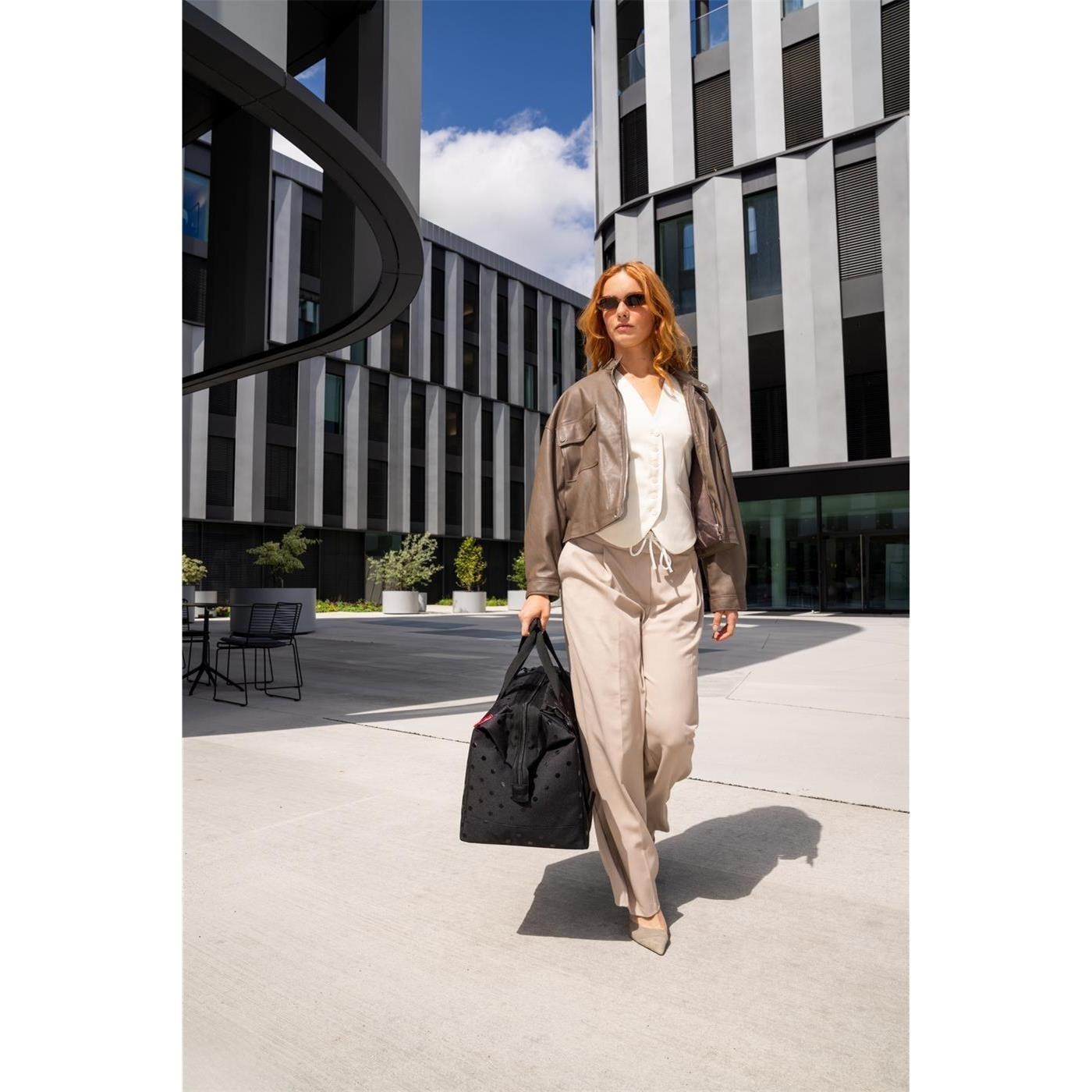 Cestovní taška Reisenthel Allrounder L glossy dots black_0