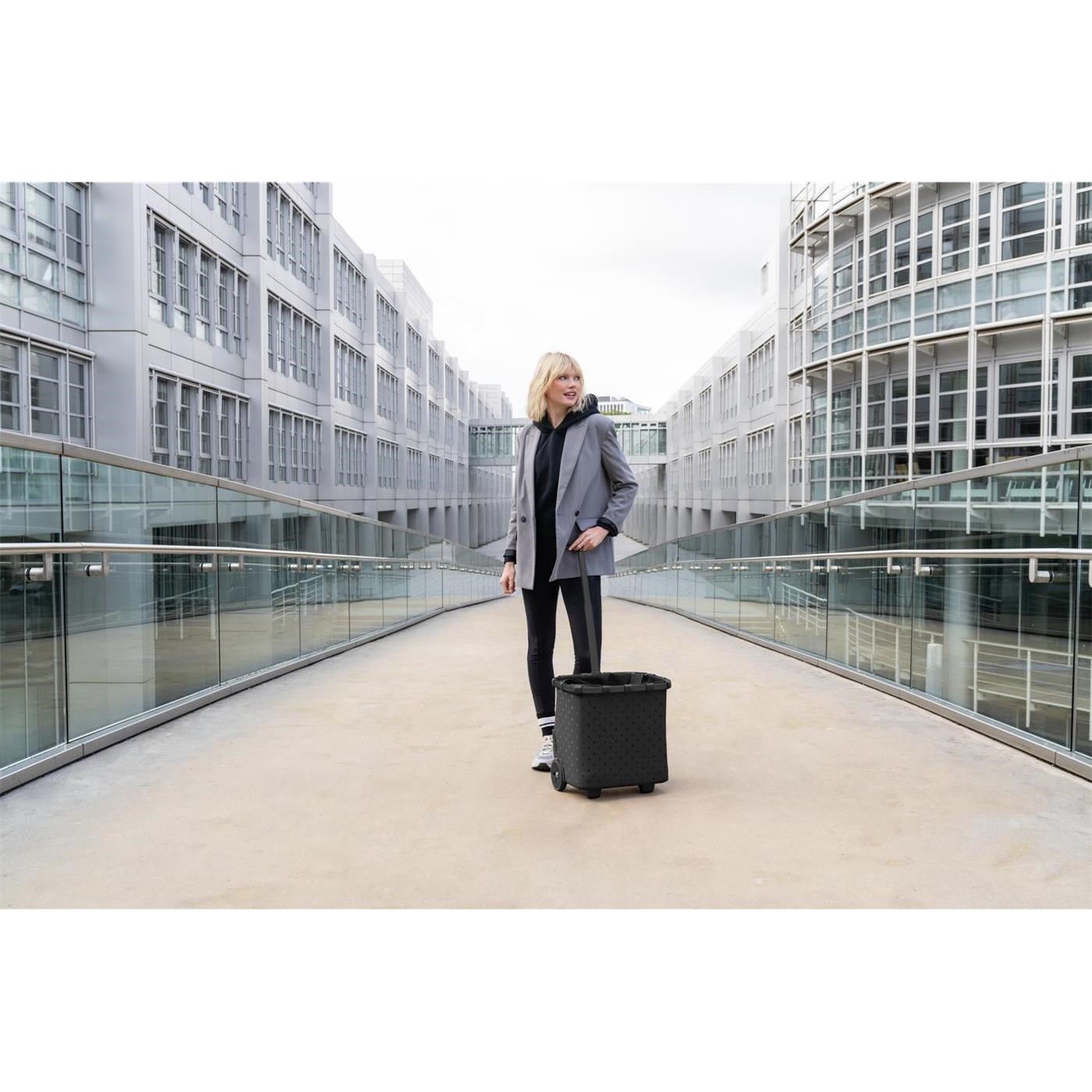 Taška na kolečkách Reisenthel Carrycruiser frame glossy dots black_3