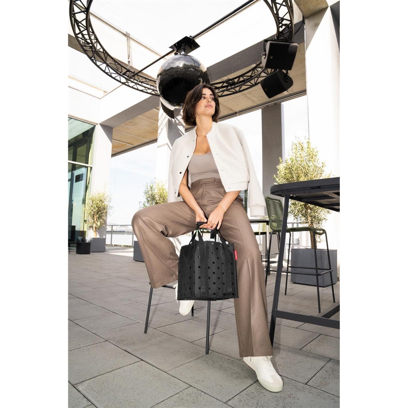 Taška na lahve Reisenthel Bottlebag glossy dots black_0