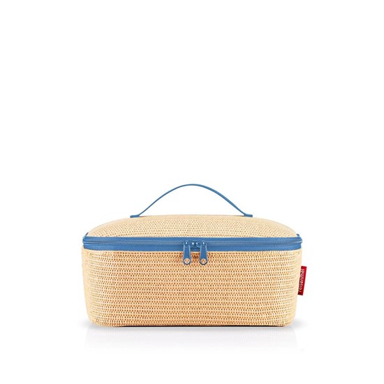 Termobox Reisenthel Coolerbag M pocket raffia blue_0