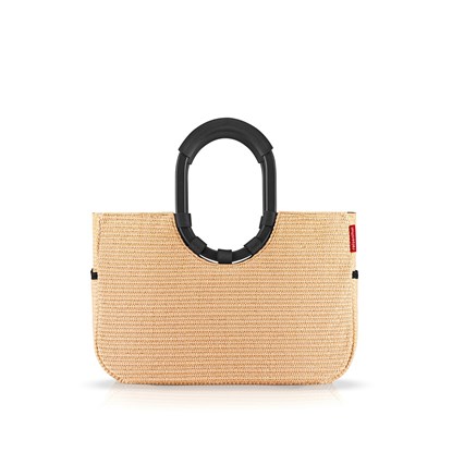 Módní taška Reisenthel Loopshopper M frame raffia black_1