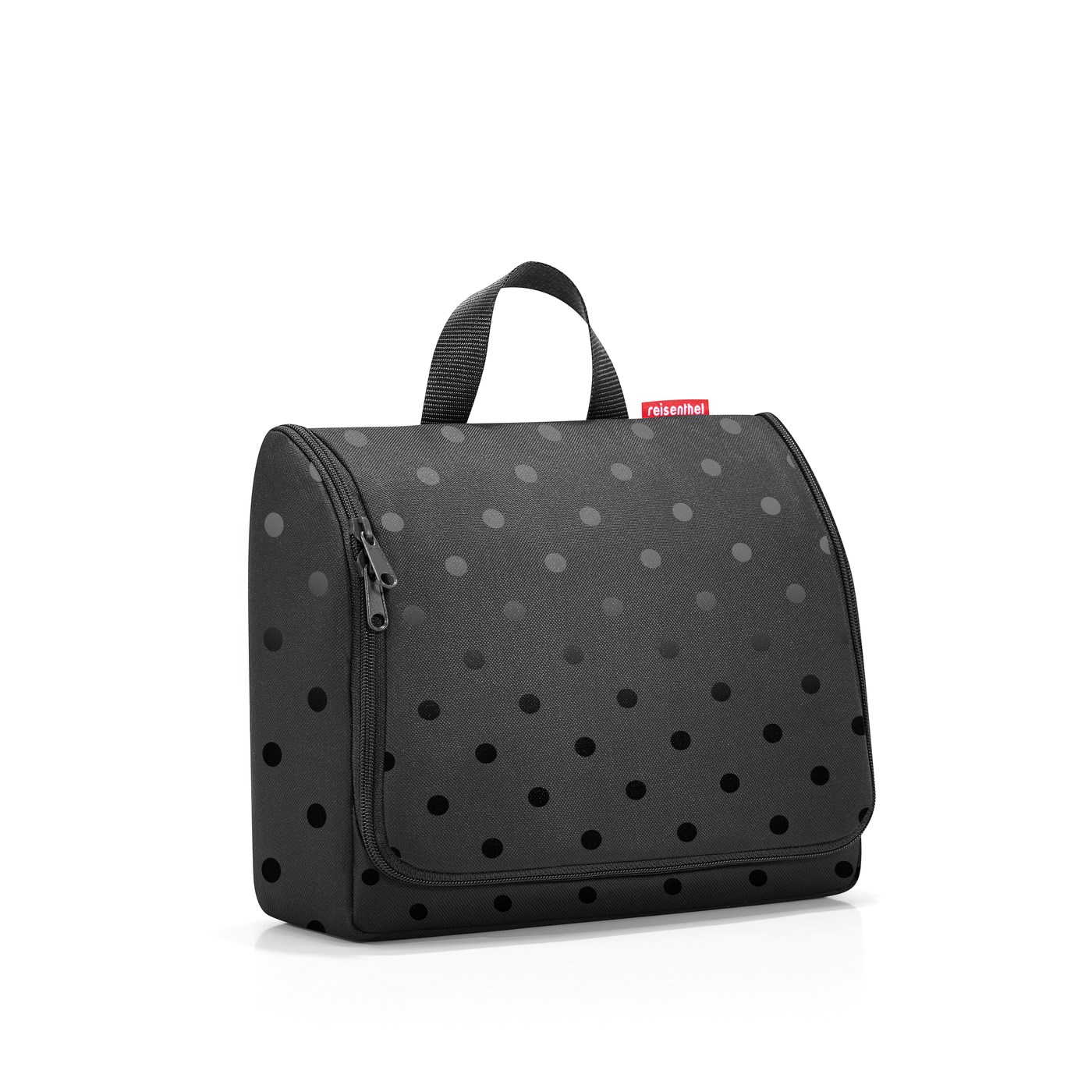 Toaletní taška Reisenthel Toiletbag XL glossy dots black_0