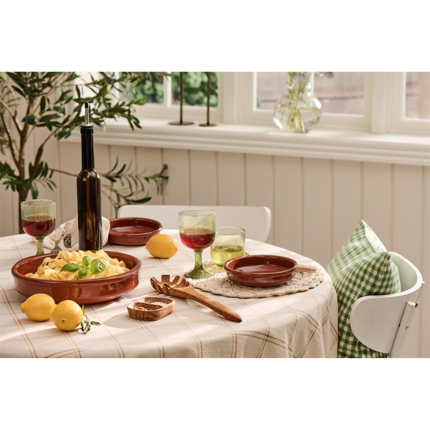 Láhev na ocet/olej s nálevkou Ib Laursen zelená 390 ml_1