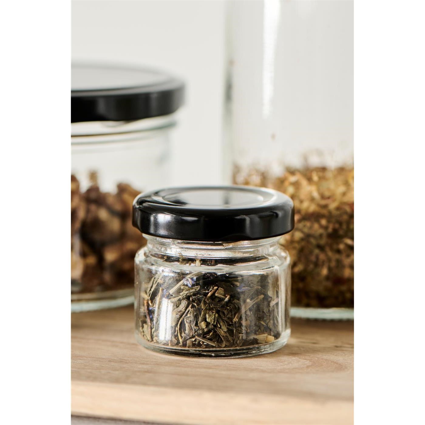 Dózička/kořenka s černým víčkem Toledo Ib Laursen 20 ml_0