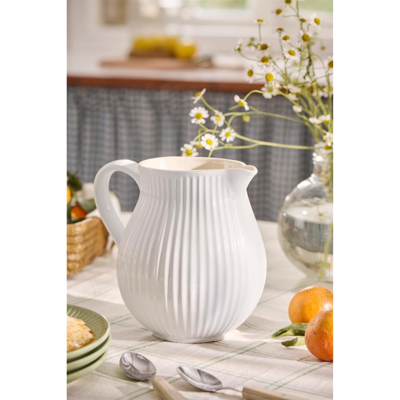 Džbán 2 l Ib Laursen Mynte Pure White_0