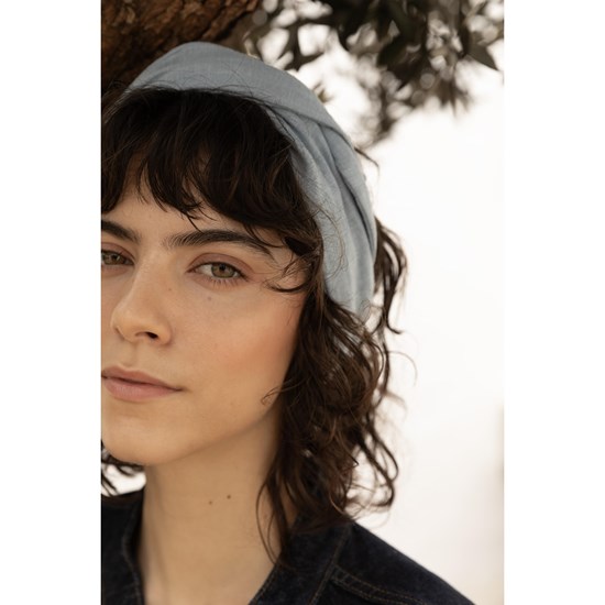 Bavlněná čelenka s tenkým drátkem Monk & Anna cloud_0