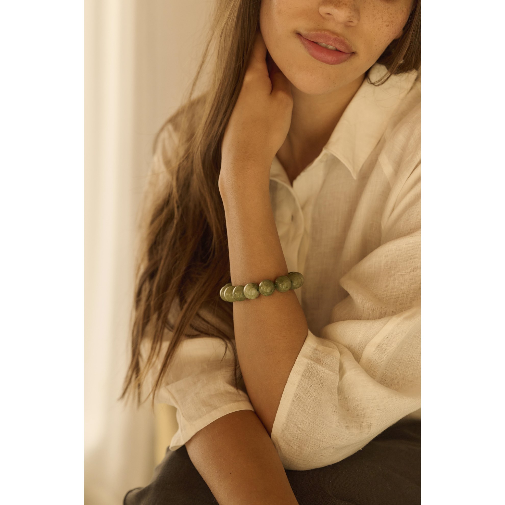 Náramek Monk & Anna peridot_3