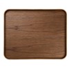 Servírovací tác/podnos na nožičkách Asa WOOD 45,5x36cm hnědý_0