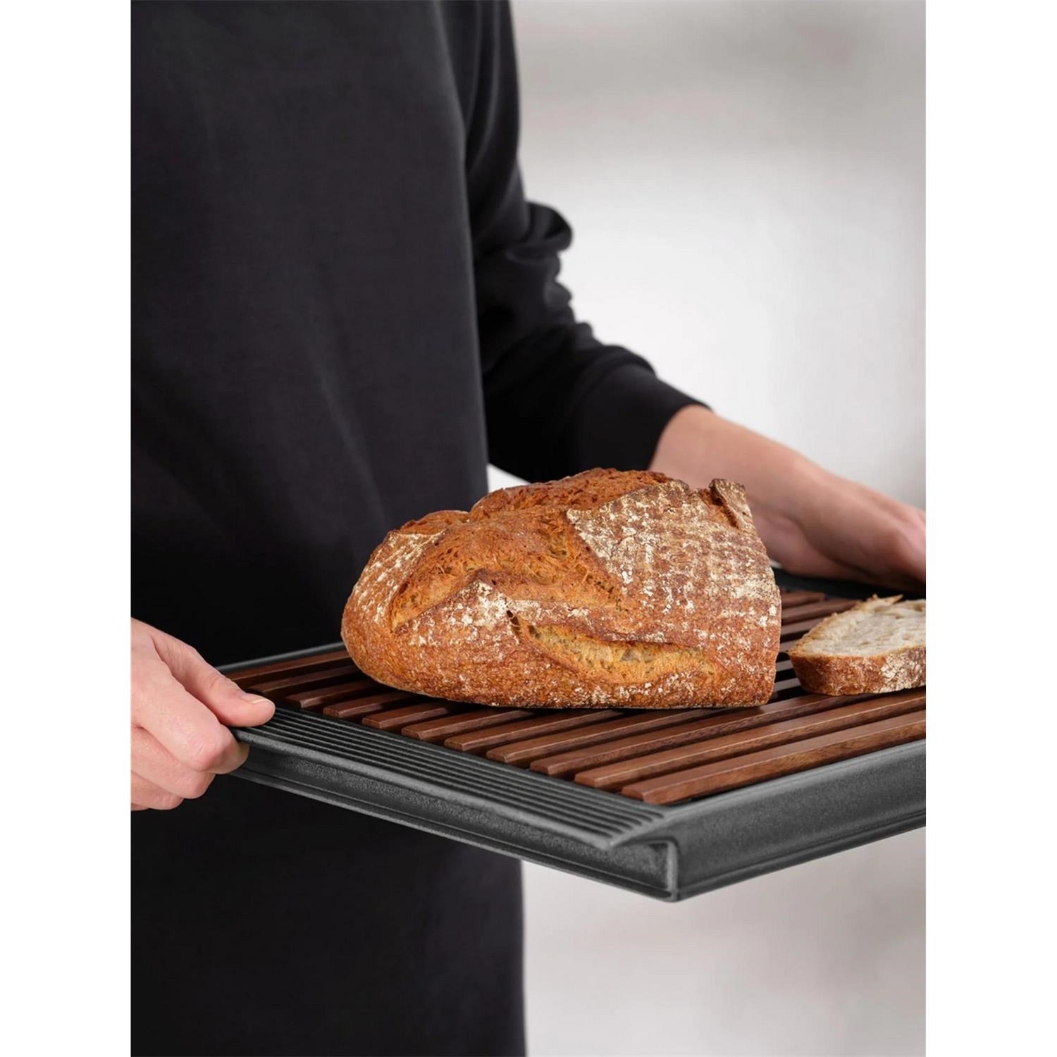 Prkénko na krájení chleba KITCHEN´ART černé_1