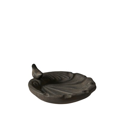 Dekorační pítko s ptáčkem TALIA P.33cm tm.hnědé_0