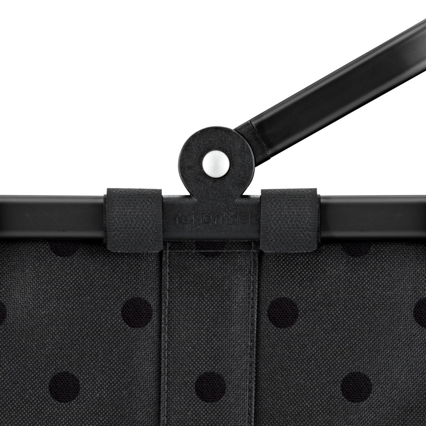 Nákupní košík Reisenthel Carrybag  XS frame glossy dots black_0