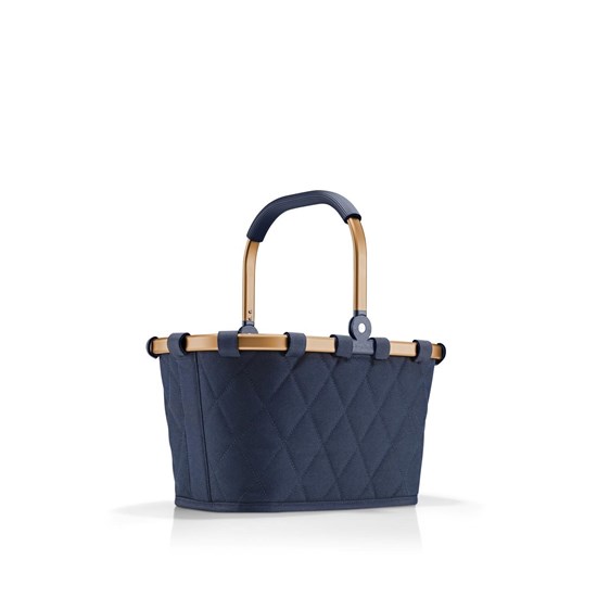 Nákupní košík Reisenthel Carrybag  XS frame rhombus midnight gold_4