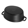 Hrnec STAUB  oválný 23 cm černý 2,35l_0