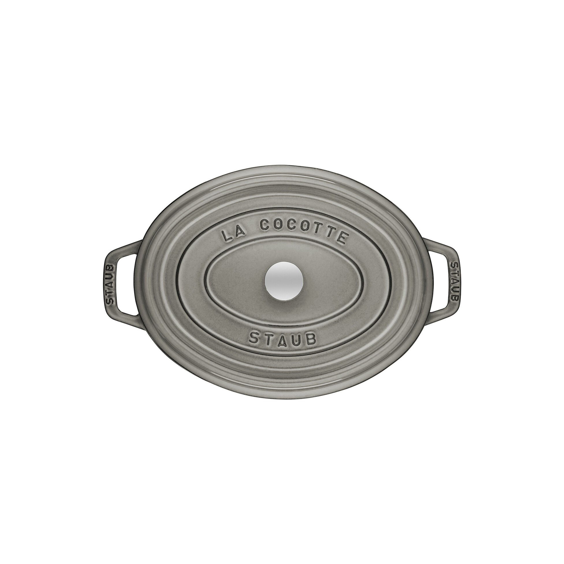Hrnec STAUB  oválný 29cm šedý 4,2l_0