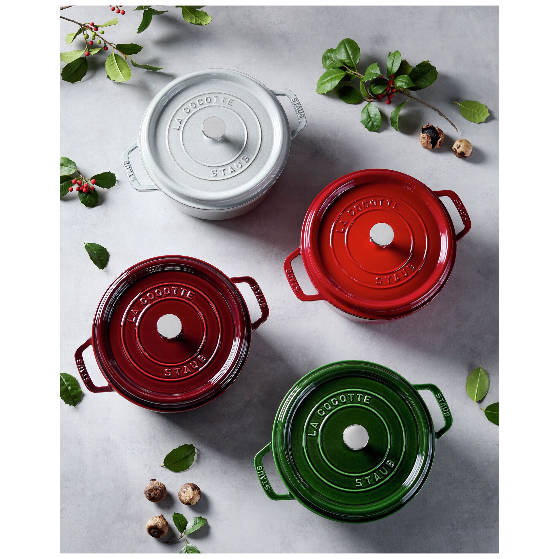 Hrnec STAUB  kulatý 24cm zelený 3,8l_3